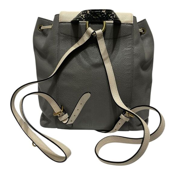 Coach Evie Backpack In Colorblock With Snakeskin Detail - Picture 2 of 12